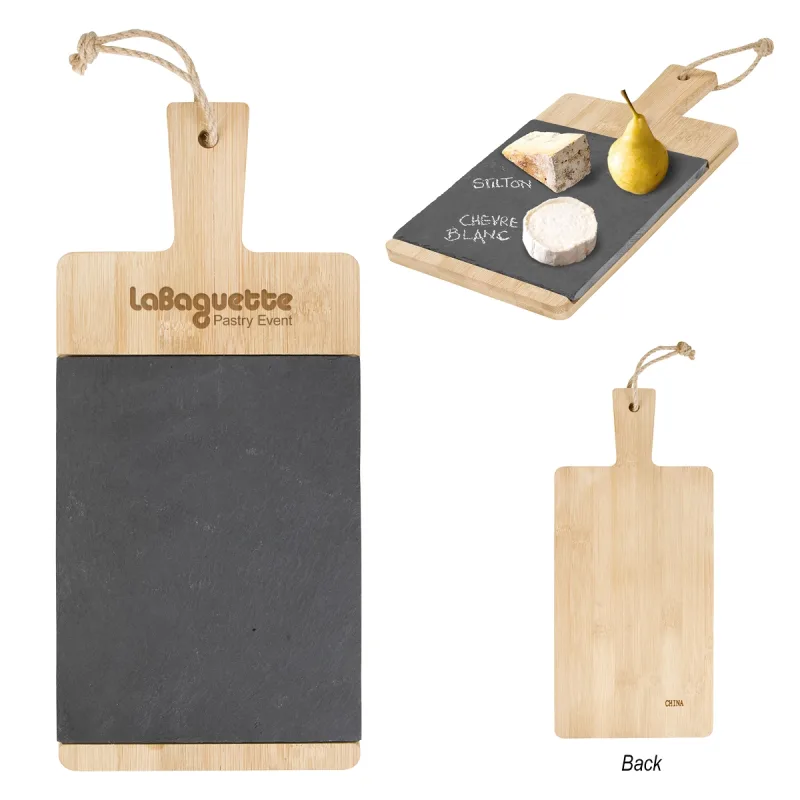 Bamboo & Slate Charcuterie Cutting Board — view 5