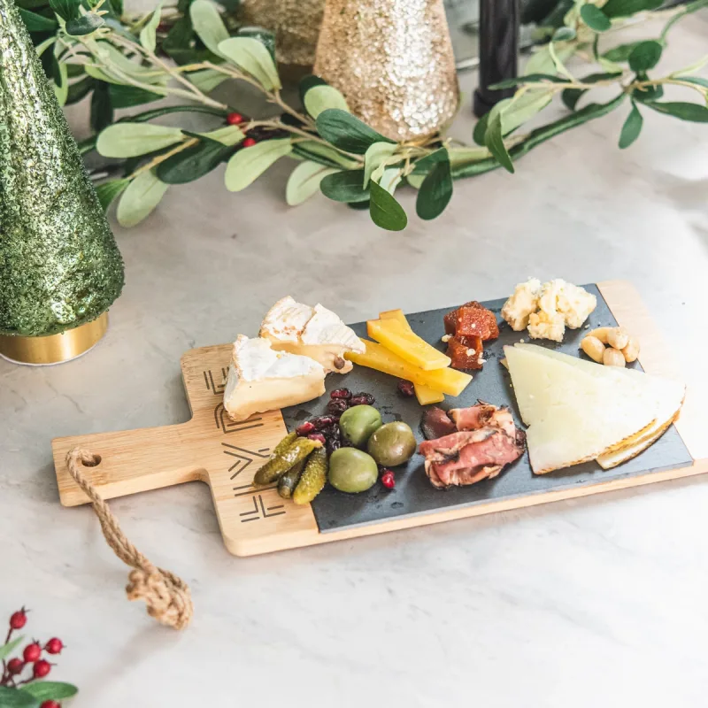Bamboo & Slate Charcuterie Cutting Board — view 6