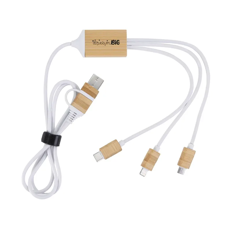 BambooTunes 5-in-1 Charging Cable — view 6