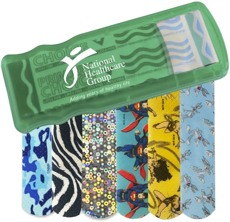 Personalized Patterned Bandage Dispenser — view 8