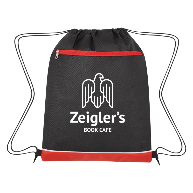 Bandura Non-Woven Drawstring Bag — view 4