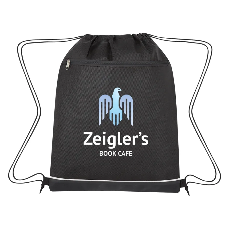 Bandura Non-Woven Drawstring Bag — view 8