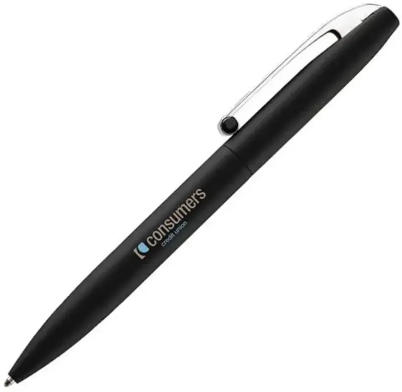 Banos Personalized Metal Pen with Rubber Touch Coating