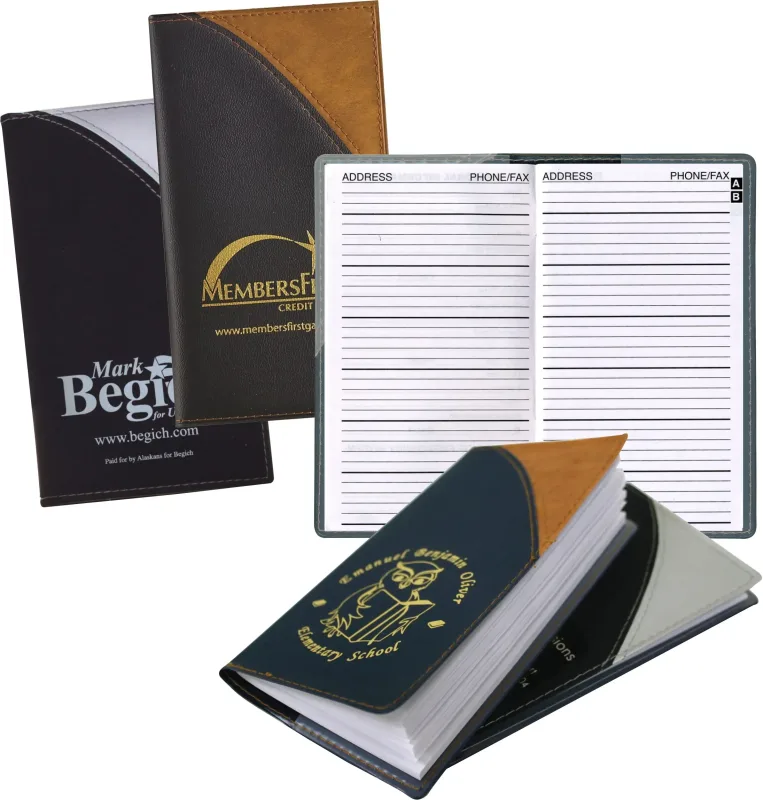 Branded Executive Custom Address Book — view 4