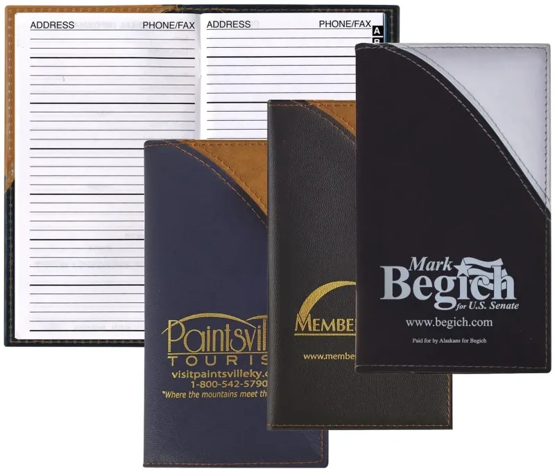 Branded Executive Custom Address Book — view 5