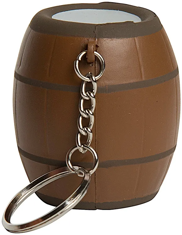 Barrel Keyring Stress Reliever