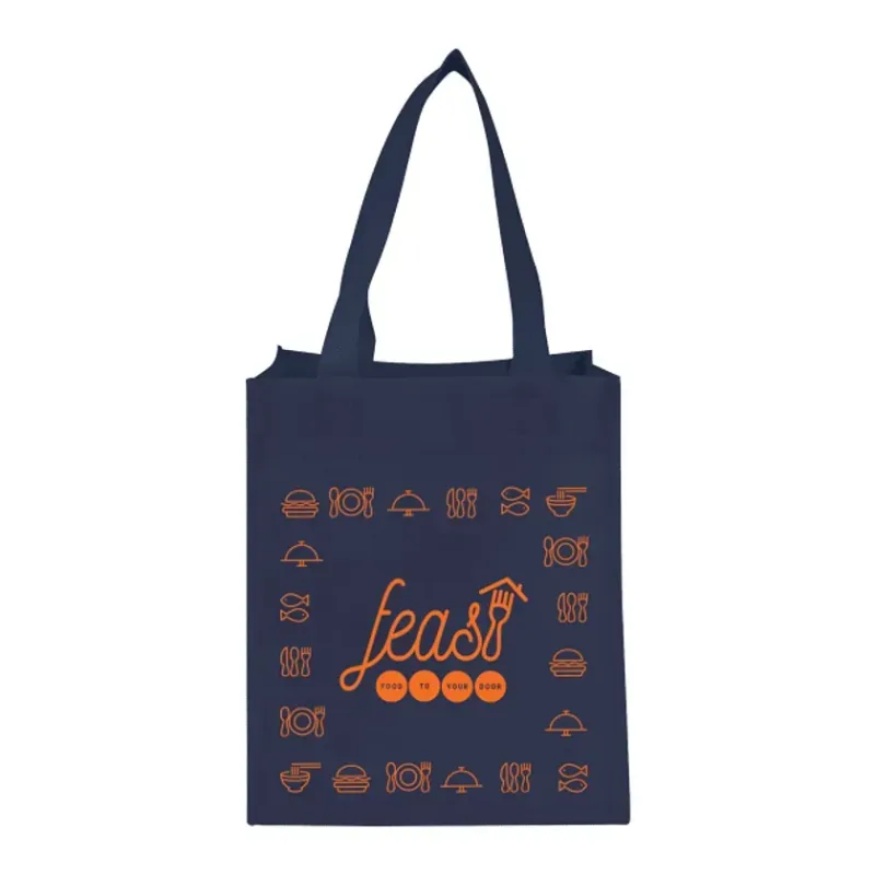 Customizable Basic Grocery Tote - 80g Non-Woven Polypropylene — view 13