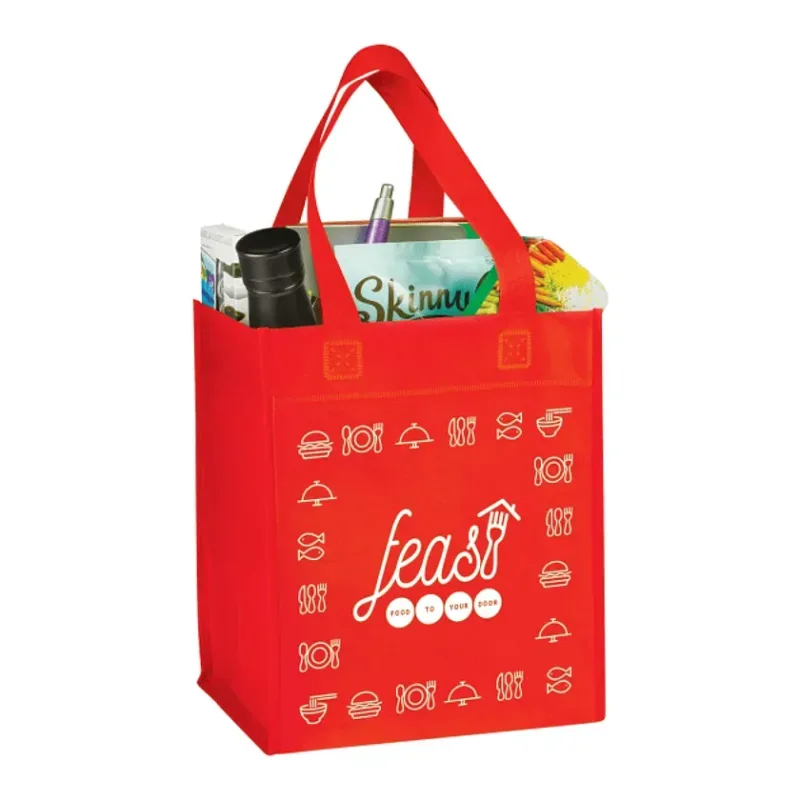 Customizable Basic Grocery Tote - 80g Non-Woven Polypropylene — view 23