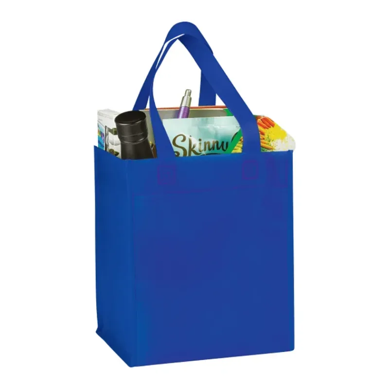 Customizable Basic Grocery Tote - 80g Non-Woven Polypropylene — view 3