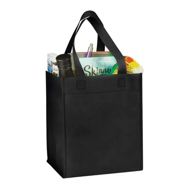 Customizable Basic Grocery Tote - 80g Non-Woven Polypropylene — view 9