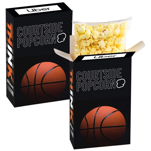 Basketball Concession Popcorn Snack Box