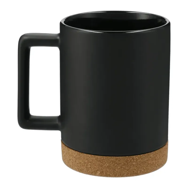 Bates 15oz Ceramic Mug w/ Cork Base — view 4