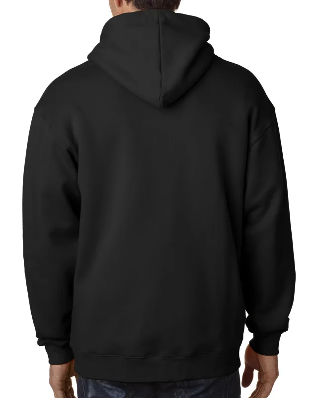 Bayside Adult USA Made Full-Zip Heavyweight Hooded Sweatshirt — view 10
