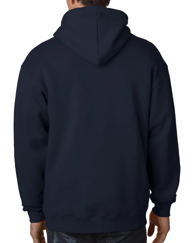 Bayside Adult USA Made Full-Zip Heavyweight Hooded Sweatshirt — view 13