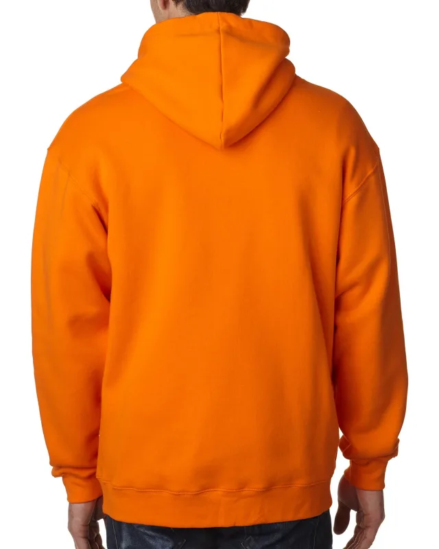 Bayside Adult USA Made Full-Zip Heavyweight Hooded Sweatshirt — view 16