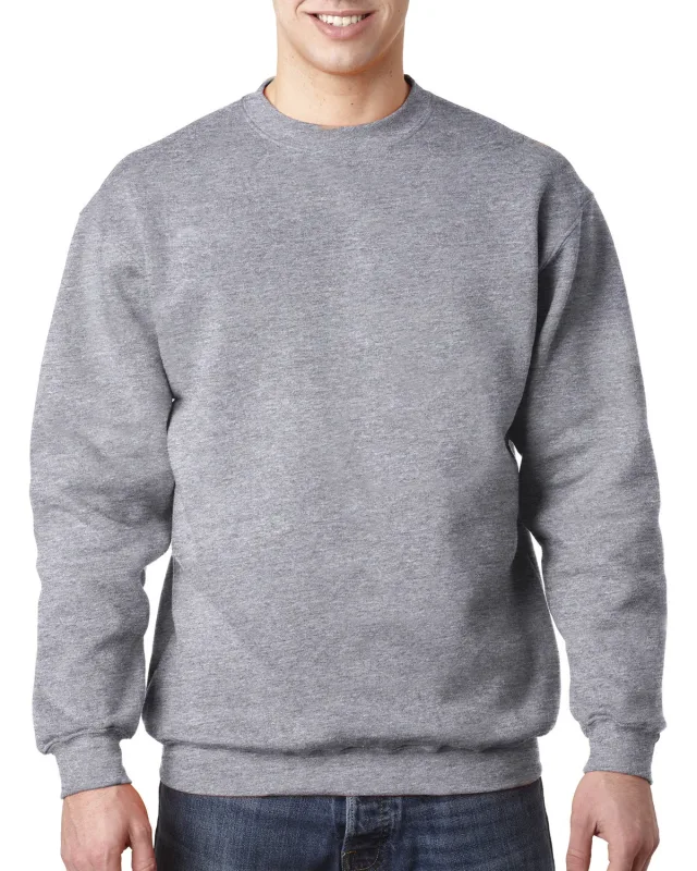 Bayside Adult USA Made Heavyweight Crewneck Sweatshirt — view 5