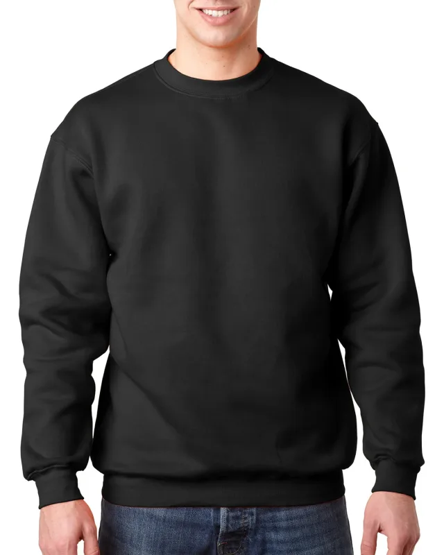 Bayside Adult USA Made Heavyweight Crewneck Sweatshirt — view 8