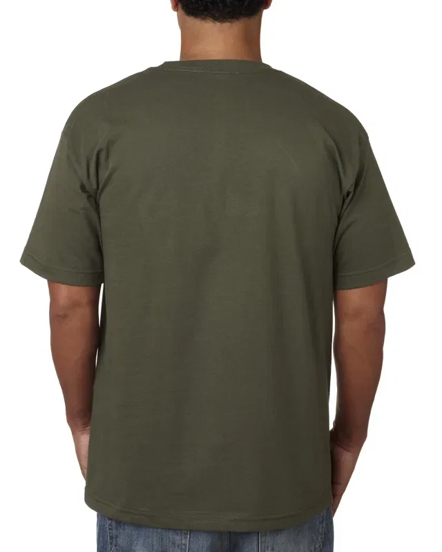 Bayside Adult USA Made Midweight T-Shirt — view 5
