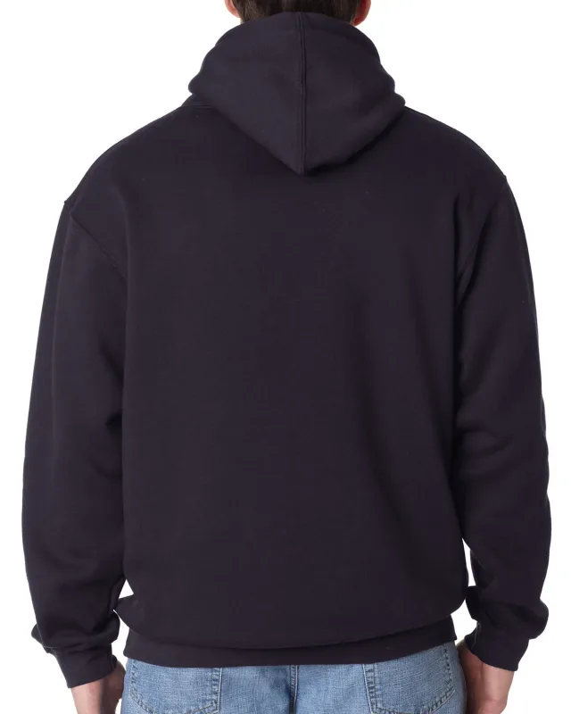 Bayside Adult USA Made Pullover Heavyweight Hooded Sweatshirt — view 12