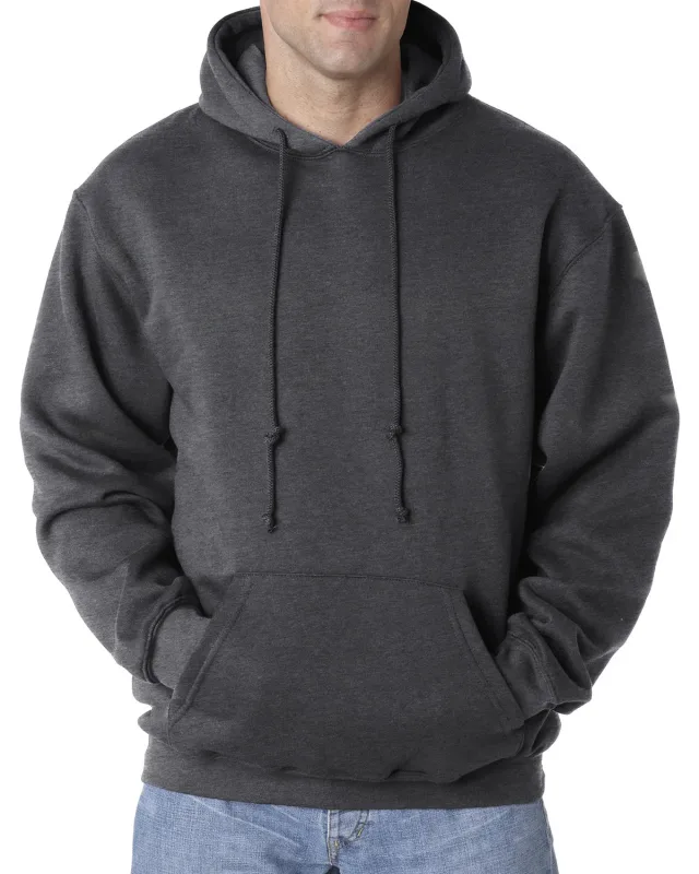 Bayside Adult USA Made Pullover Heavyweight Hooded Sweatshirt — view 2