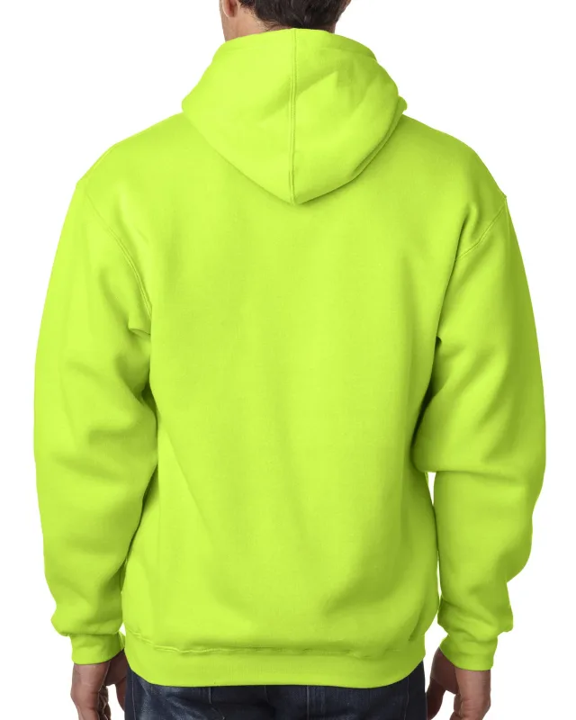 Bayside Adult USA Made Pullover Heavyweight Hooded Sweatshirt — view 4