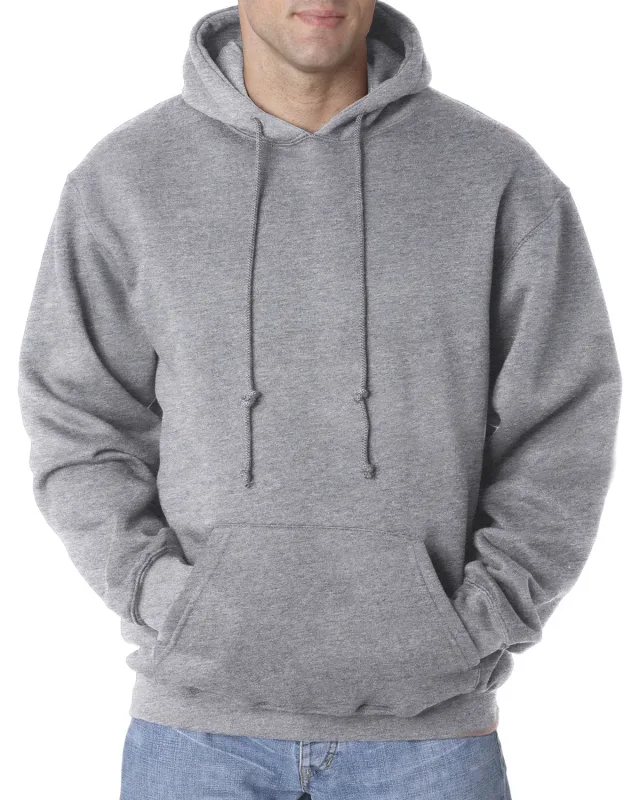 Bayside Adult USA Made Pullover Heavyweight Hooded Sweatshirt — view 8