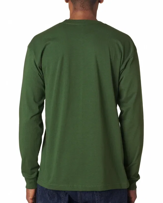 Bayside Unisex USA Made Heavyweight Long-Sleeve T-Shirt — view 13
