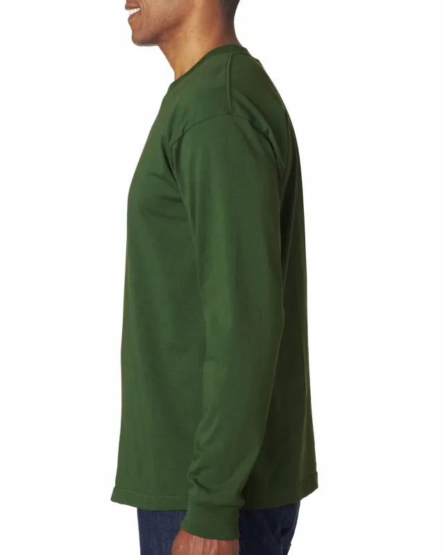 Bayside Unisex USA Made Heavyweight Long-Sleeve T-Shirt — view 15