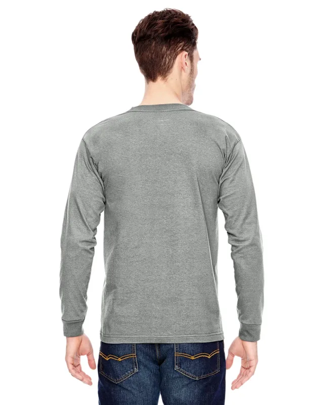 Bayside Unisex USA Made Heavyweight Long-Sleeve T-Shirt — view 16