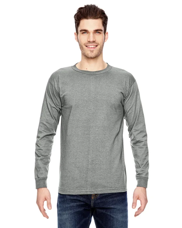 Bayside Unisex USA Made Heavyweight Long-Sleeve T-Shirt — view 17