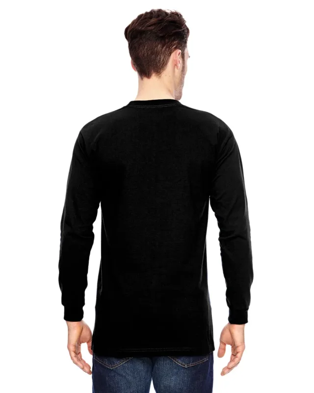 Bayside Unisex USA Made Heavyweight Long-Sleeve T-Shirt — view 19