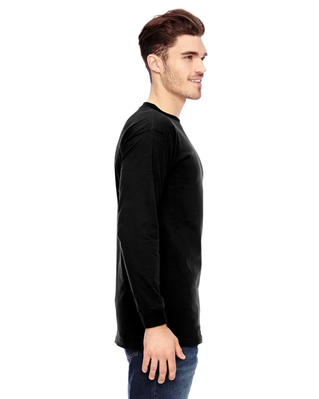 Bayside Unisex USA Made Heavyweight Long-Sleeve T-Shirt — view 21