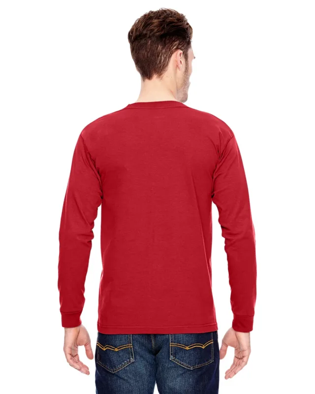 Bayside Unisex USA Made Heavyweight Long-Sleeve T-Shirt — view 22