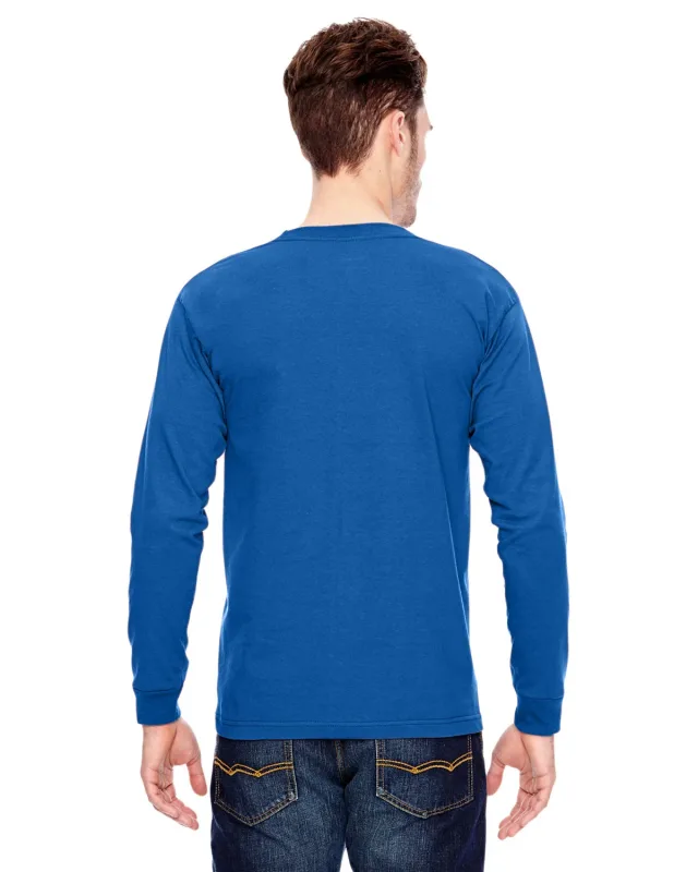Bayside Unisex USA Made Heavyweight Long-Sleeve T-Shirt — view 25