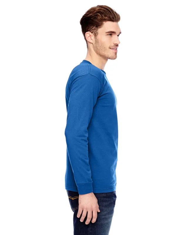 Bayside Unisex USA Made Heavyweight Long-Sleeve T-Shirt — view 27
