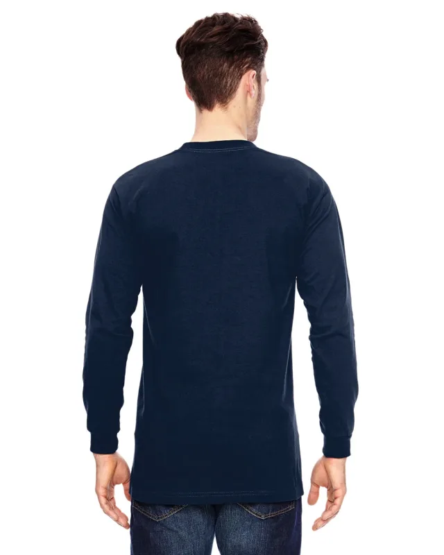 Bayside Unisex USA Made Heavyweight Long-Sleeve T-Shirt — view 28