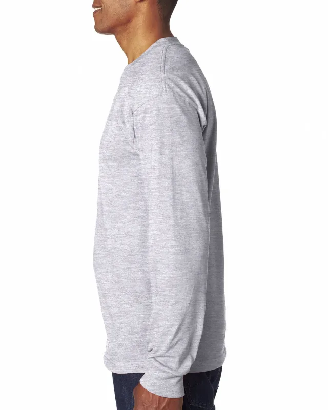 Bayside Unisex USA Made Heavyweight Long-Sleeve T-Shirt — view 6
