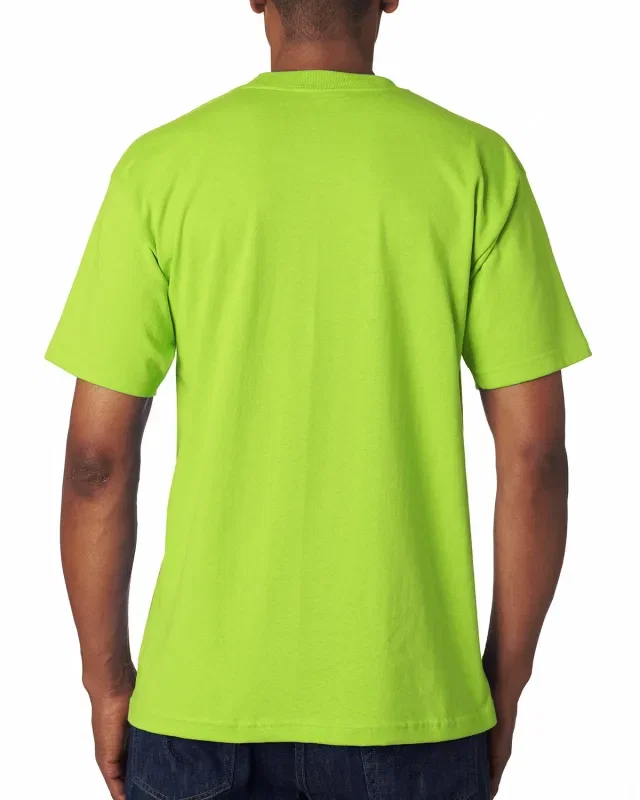 Bayside Unisex USA Made Heavyweight Pocket T-Shirt — view 10