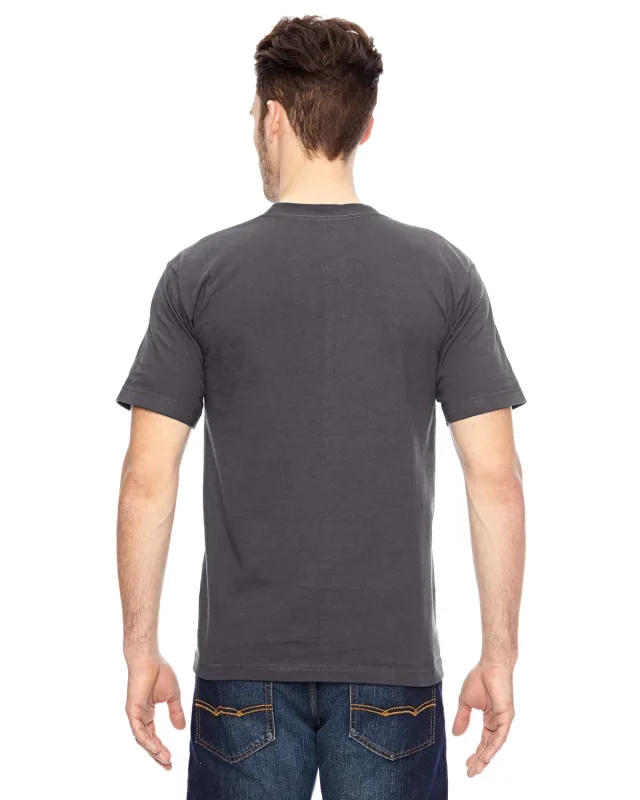 Bayside Unisex USA Made Heavyweight Pocket T-Shirt — view 13