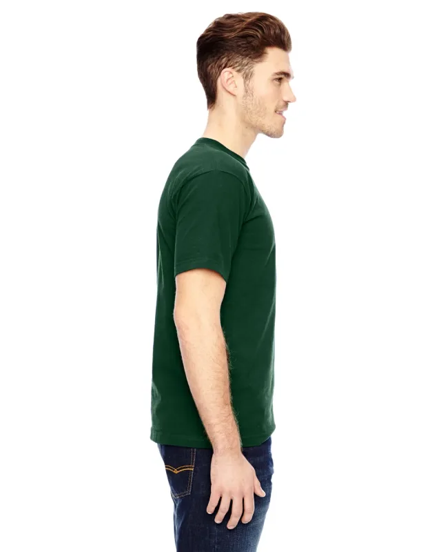 Bayside Unisex USA Made Heavyweight Pocket T-Shirt — view 18