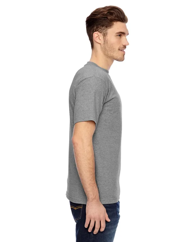 Bayside Unisex USA Made Heavyweight Pocket T-Shirt — view 21