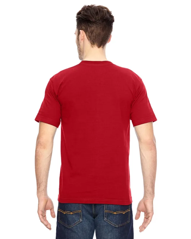 Bayside Unisex USA Made Heavyweight Pocket T-Shirt — view 25