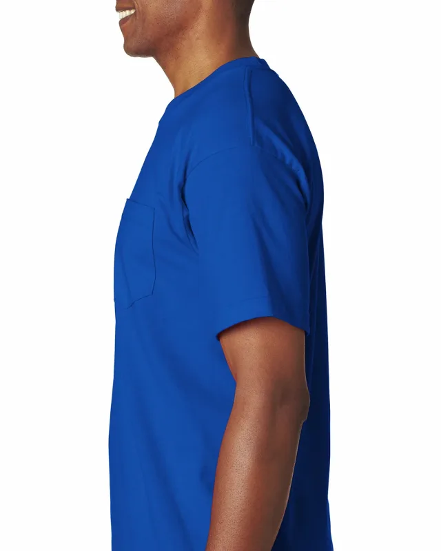 Bayside Unisex USA Made Heavyweight Pocket T-Shirt — view 30
