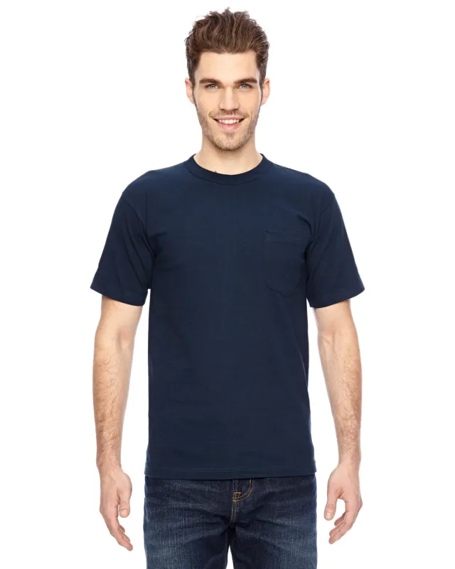 Bayside Unisex USA Made Heavyweight Pocket T-Shirt — view 32