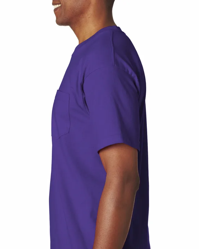 Bayside Unisex USA Made Heavyweight Pocket T-Shirt — view 36