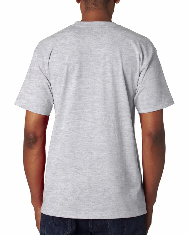 Bayside Unisex USA Made Heavyweight Pocket T-Shirt — view 4