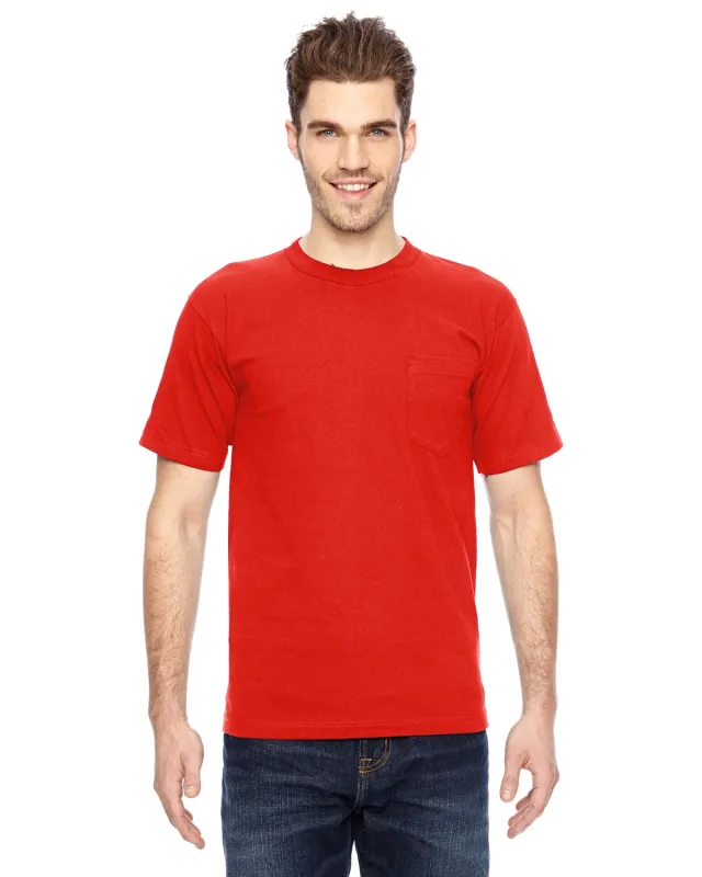 Bayside Unisex USA Made Heavyweight Pocket T-Shirt — view 41
