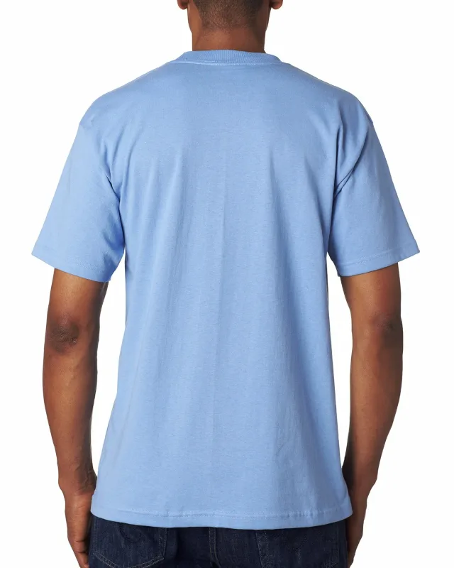 Bayside Unisex USA Made Heavyweight Pocket T-Shirt — view 7