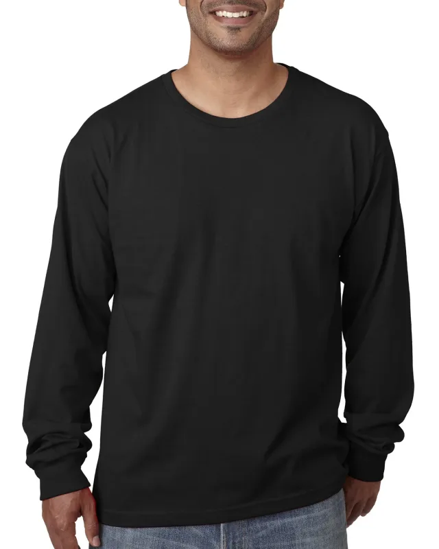 Bayside Unisex USA Made Midweight Long-Sleeve T-Shirt — view 11