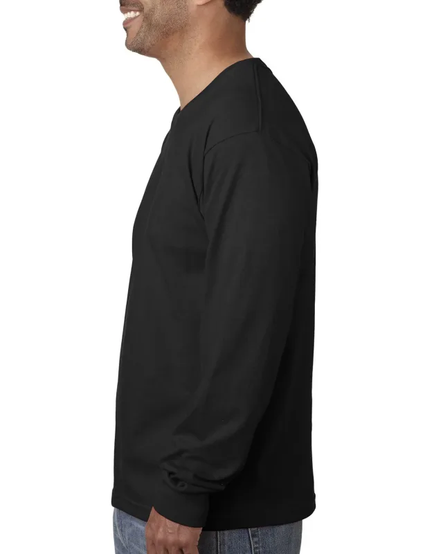 Bayside Unisex USA Made Midweight Long-Sleeve T-Shirt — view 12